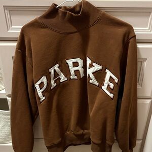 ParkeTurtleneck Sweater in Brown